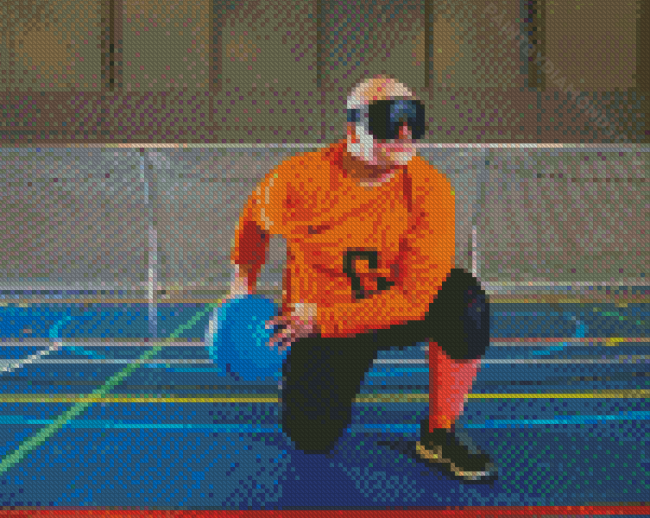 Goalball Sport Diamond Painting