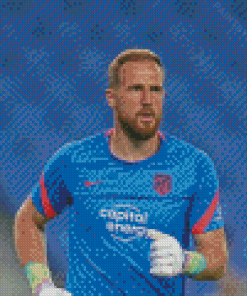 Goalkeeper Jan Oblak Diamond Painting