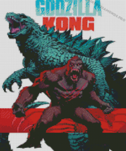 Godzilla Vs King Kong Diamond Painting