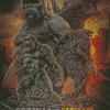 Godzilla Vs Kong Movie Poster Diamond Painting