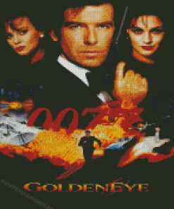 Goldeneye Poster Diamond Painting