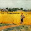 Grain Field By Berthe Morisot Diamond Painting