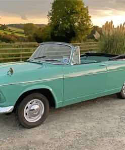 Green Hillman Super Minx With Sunset View Diamond Painting