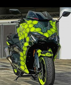 Green Black Yamaha Tmax Diamond Painting