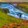 Gullfoss Falls Diamond Painting