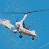 Gyrocopter Plane Diamond Painting