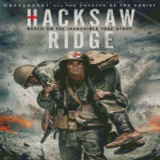 Hacksaw Ridge Poster Diamond Paintings