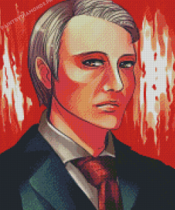 Hannibal Lecter Art Diamond Painting