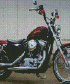 Harley 72 Motorcycle Diamond Painting