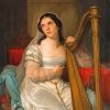 Harp Player Diamond Painting