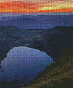 Helvellyn Sunset Diamond Painting