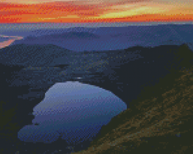 Helvellyn Sunset Diamond Painting