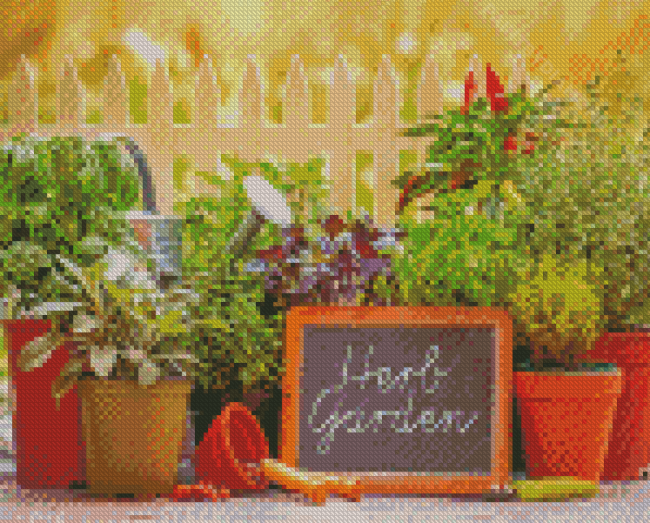 Herbs Garden Diamond Painting