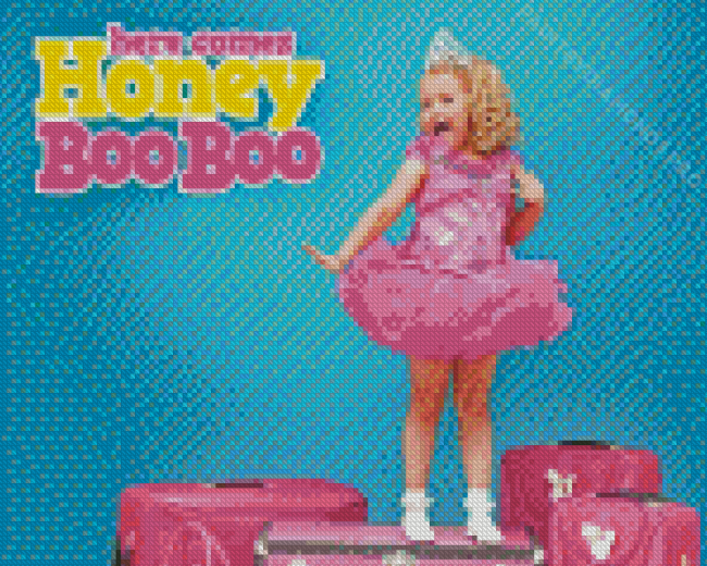 Here Comes Honey Boo Boo Reality Show Poster Diamond Painting