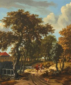 Hobbema The Travelers Diamond Painting