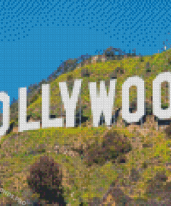 Hollywood Sign Los Angeles Diamond Paintings