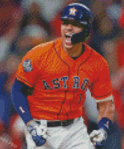 Houston Astros Diamond Painting