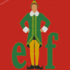 Illustration Buddy The Elf Diamond Painting