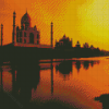 India Sunset Diamond Painting