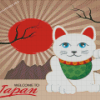 Japan Cat Diamond Painting