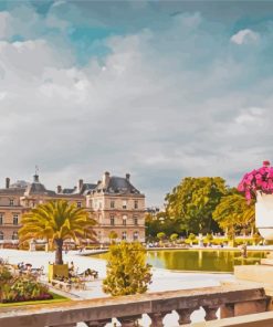 Jardin Du Luxembourg Diamond Paintings