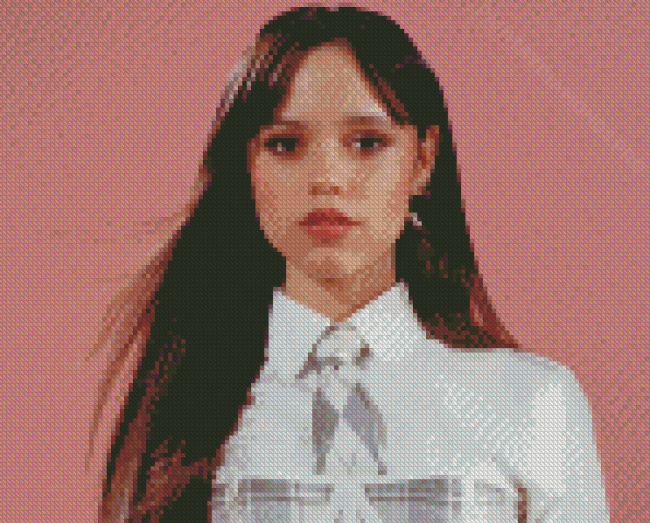 Jenna Ortega Wednesday Addams Diamond Painting