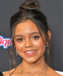 Jenna Marie Ortega Diamond Painting