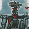 Johnny Five Art Diamond Paintings