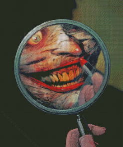 Joker In The Mirror Diamond Painting