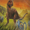 Jurassic World Camp Cretaceous Diamond Painting