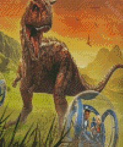 Jurassic World Camp Cretaceous Diamond Painting