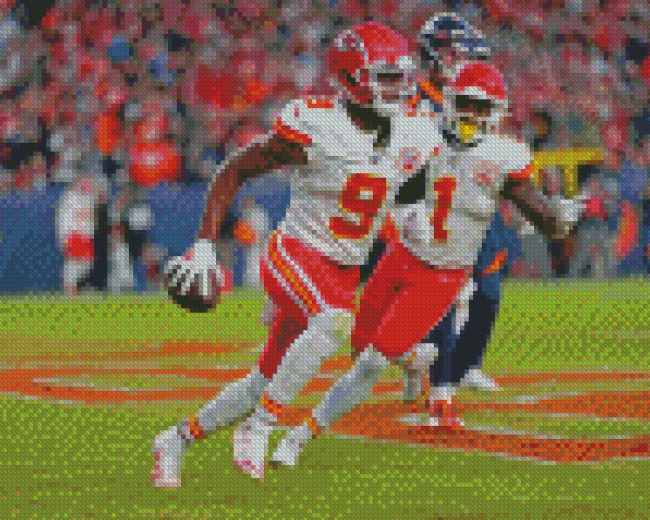 Kansas City Chiefs Players Diamond Painting