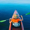 Kayak On A Lake Diamond Painting