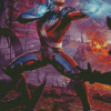 Kenshi Mortal Kombat Diamond Painting