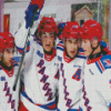 Kitchener Rangers Hockey Players Diamond Painting