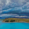 Lake Tekapo View Diamond Painting