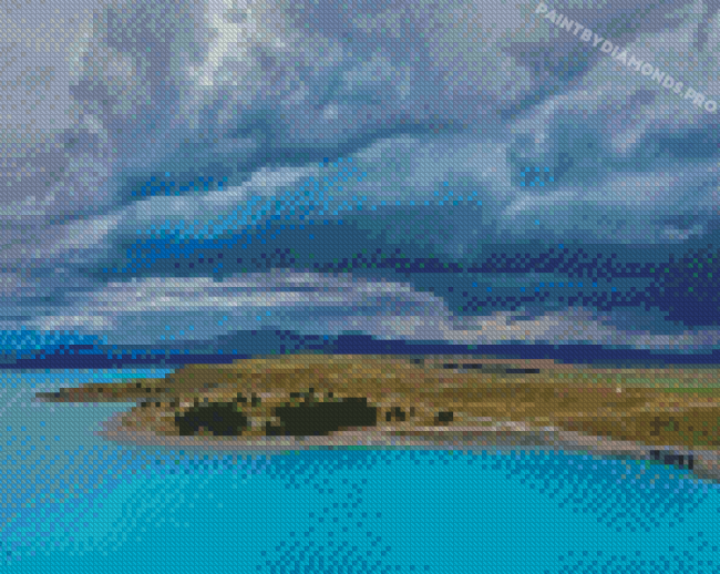 Lake Tekapo View Diamond Painting