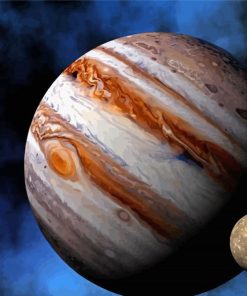 Largest Planet Jupiter Diamond Painting