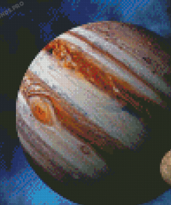 Largest Planet Jupiter Diamond Painting