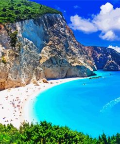 Lefkada Island Beach Diamond Paintings