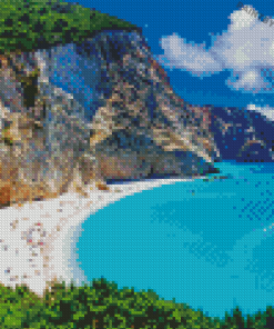 Lefkada Island Beach Diamond Paintings