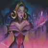 Liliana Magic The Gathering Diamond Paintings