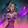 Liliana Magic The Gathering Diamond Paintings