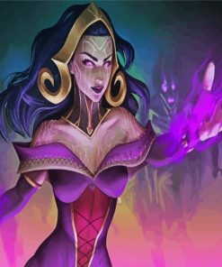 Liliana Magic The Gathering Diamond Paintings