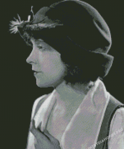 Lillian Gish Side Profile Diamond Painting