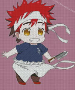 Little Soma Yukihira Diamond Painting