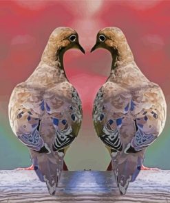 Love Dove Pigeon Diamond Painting