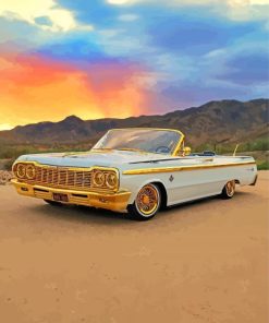 Low Rider Car Diamond Painting