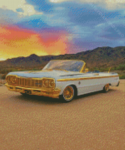 Low Rider Car Diamond Painting