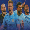 Man City Team Diamond Paintings